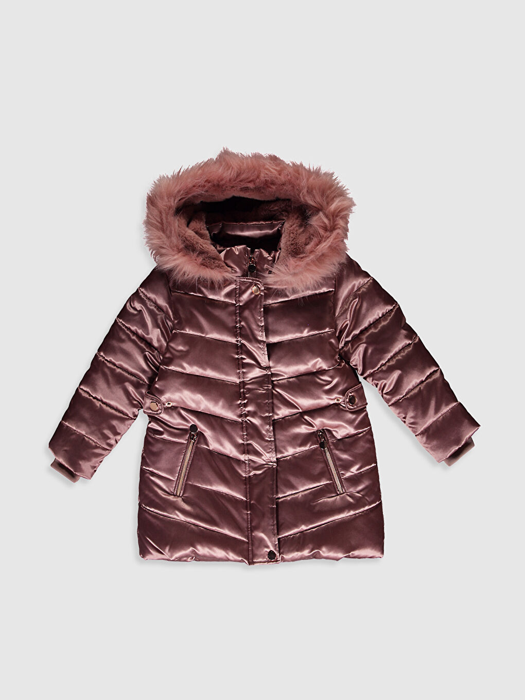 LCW Kids Manteau Fille à Capuche -0W1362Z4-J9B