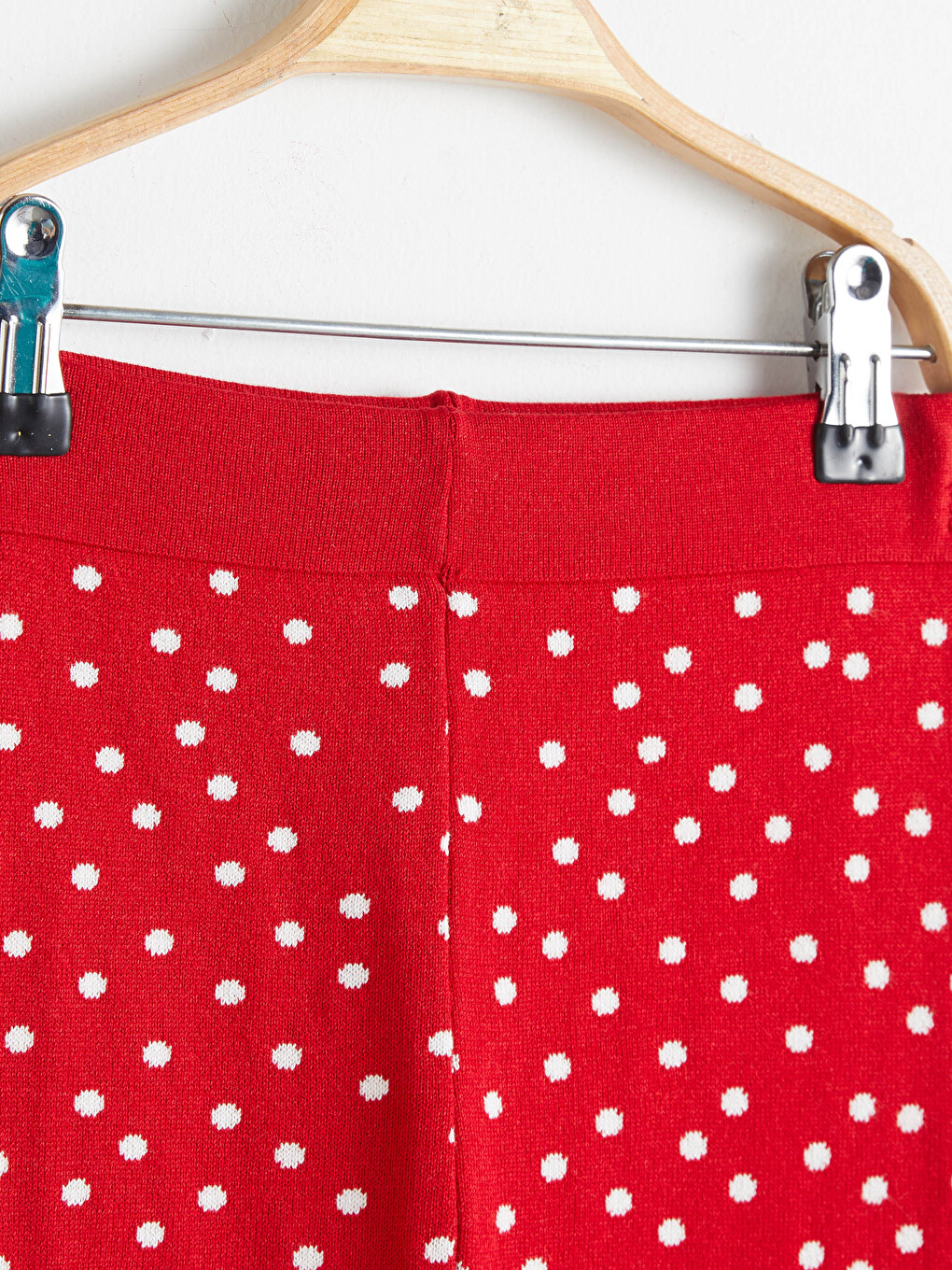 Girl's Figured Tricot Leggings-2