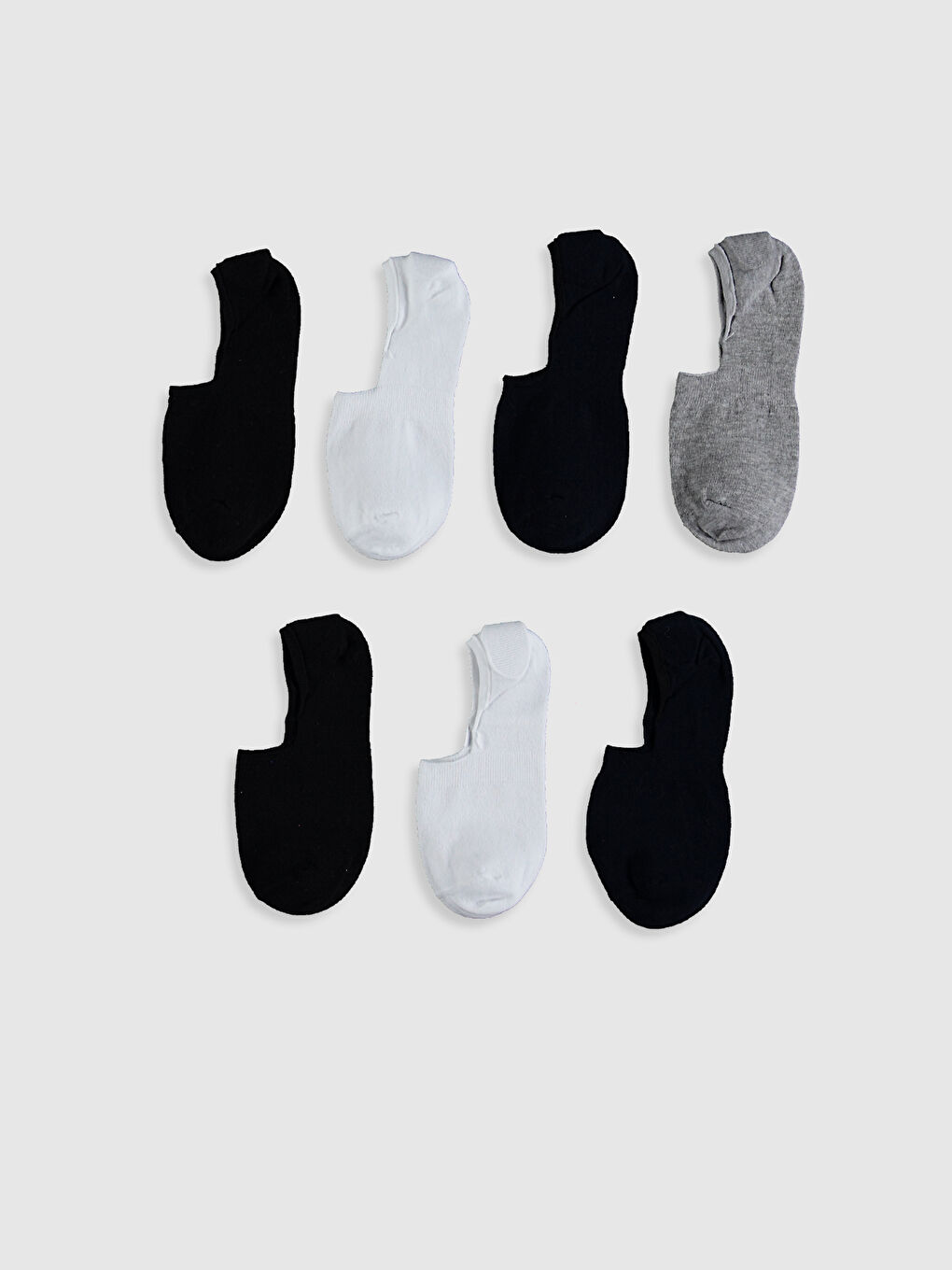 Men's Invisible Socks 7 Pack-1