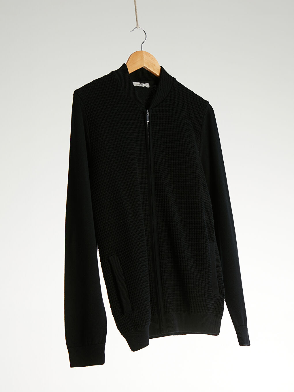 LCW Vision Slim Fit Жилетка с Колежна Яка и Шарки -0W1551Z8-J0F