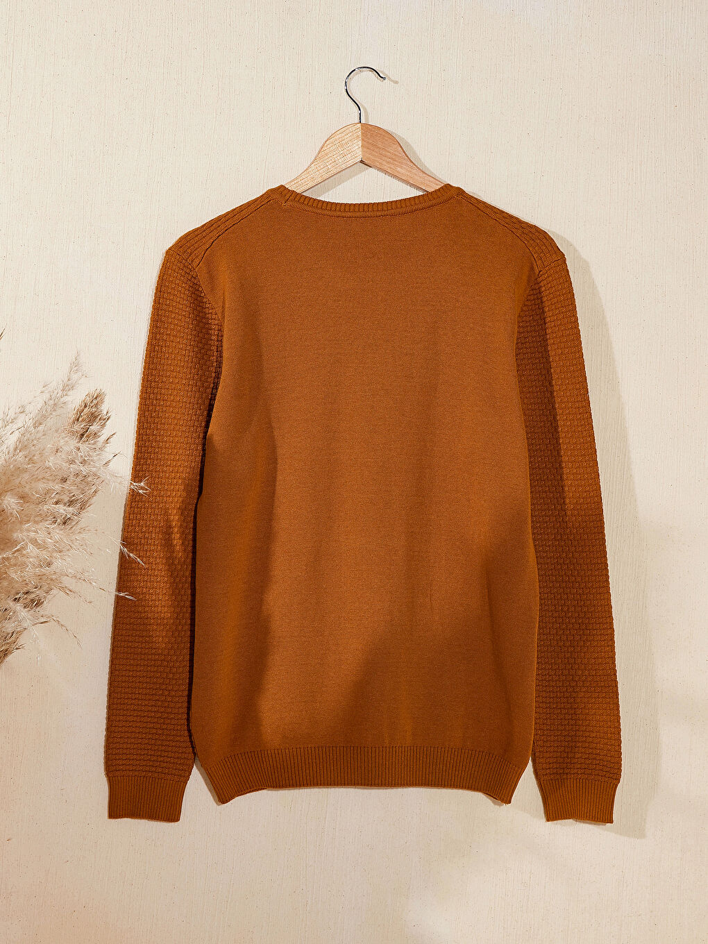 Pull-over léger en tricot à col rond-1