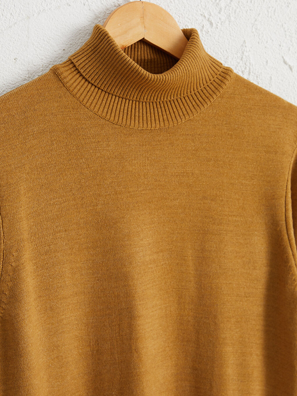 Turtleneck Lightweight Tricot Jumper-2