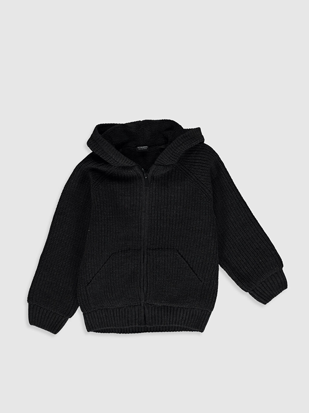 ბიჭი ანტრაციტი კარდიგანი