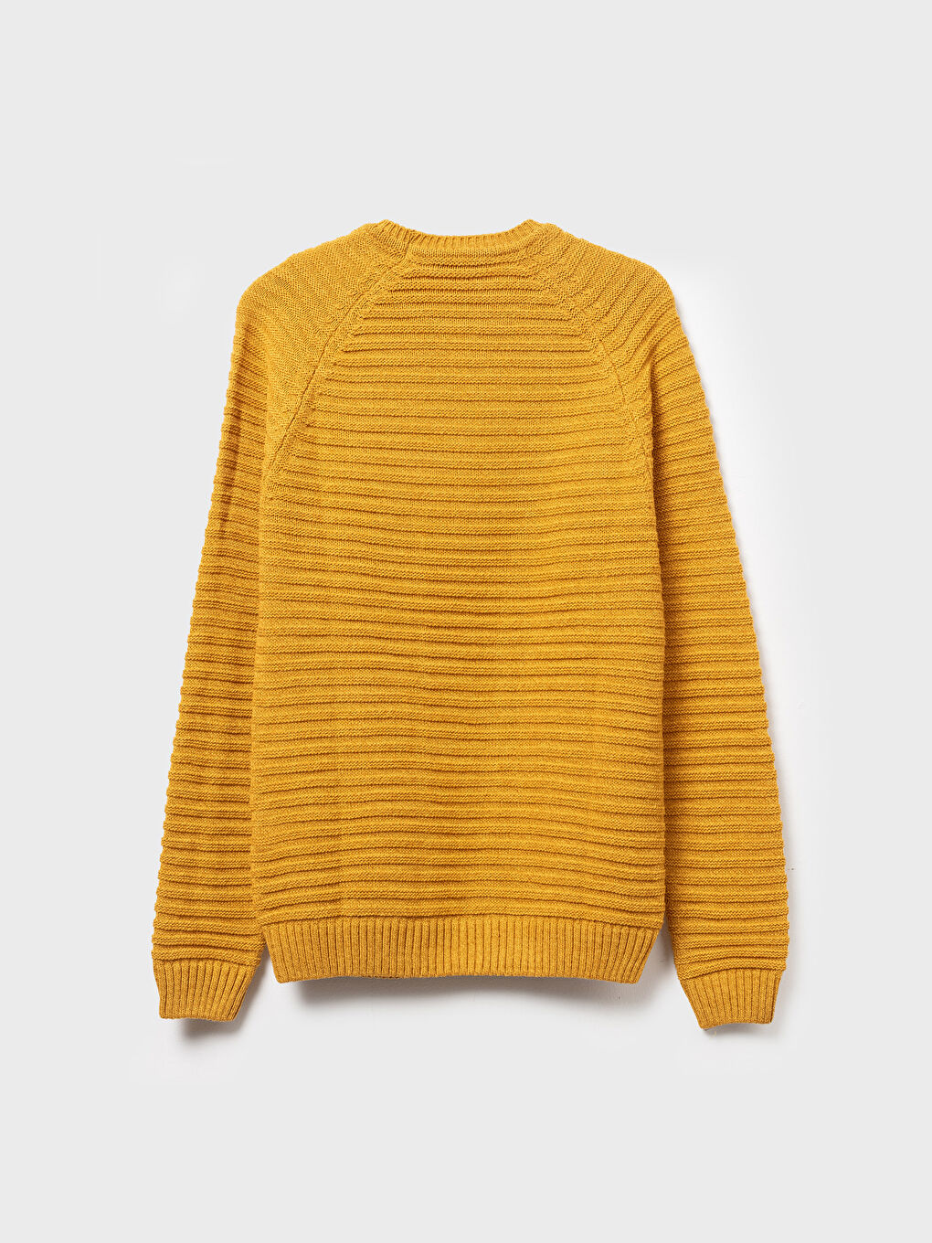 Crew Neck Acrylic Tricot Jumper-1