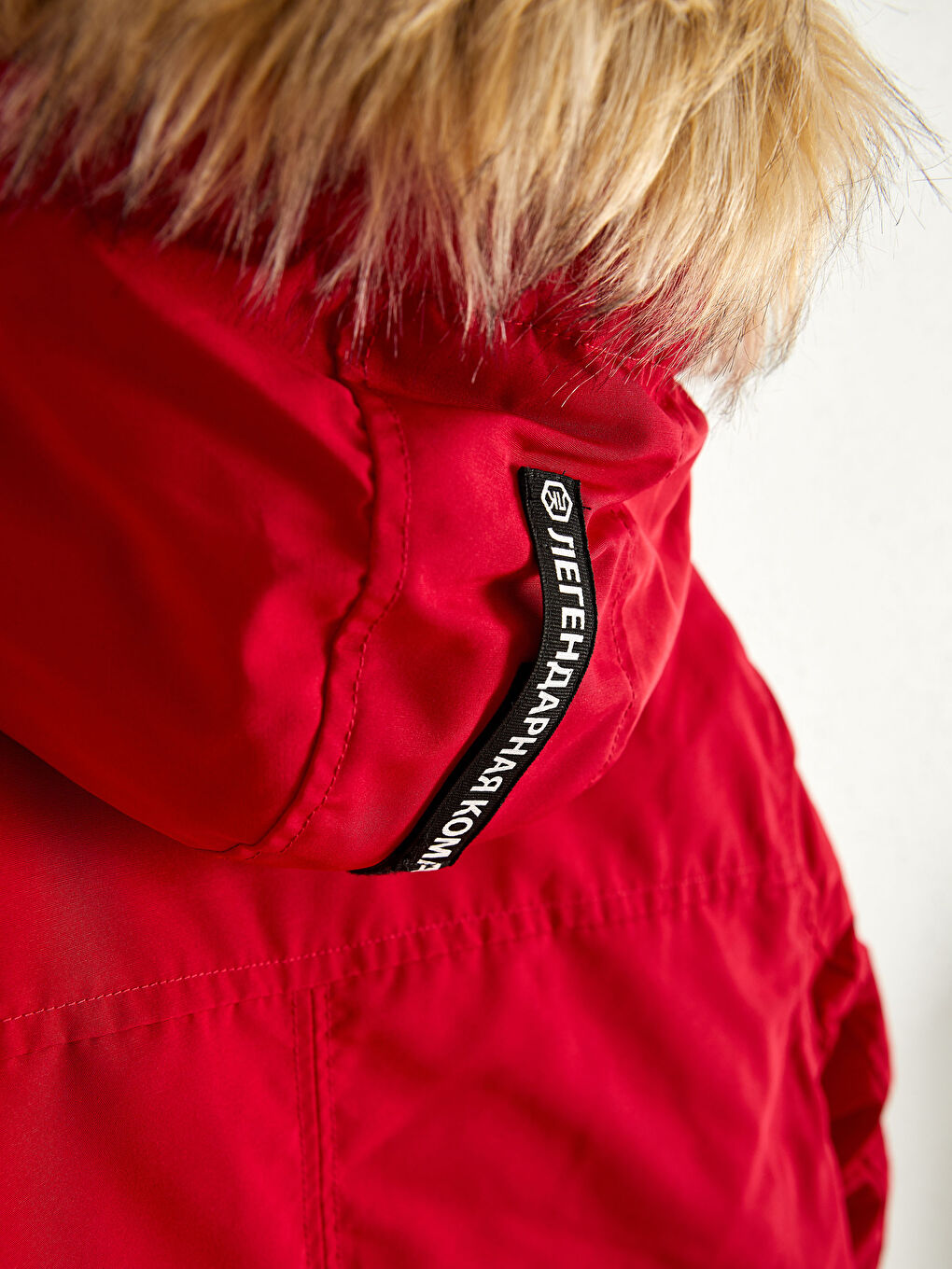 Standard Fit Heavy Coat with Hood-5