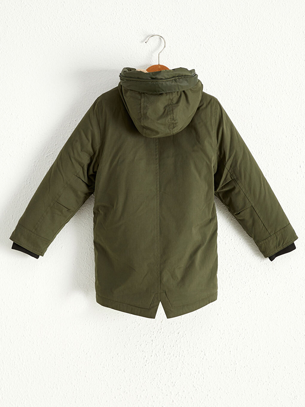 LCW Kids Boy's Heavy Coat with Hood -0W1659Z4-KDX