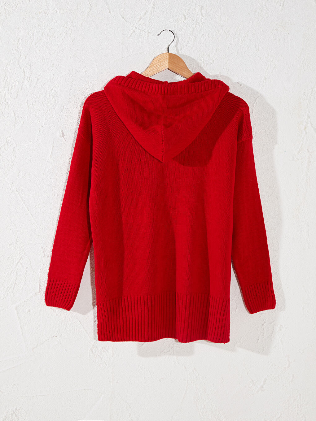 Hooded Long Sleeve Oversize Women's Tunic-2