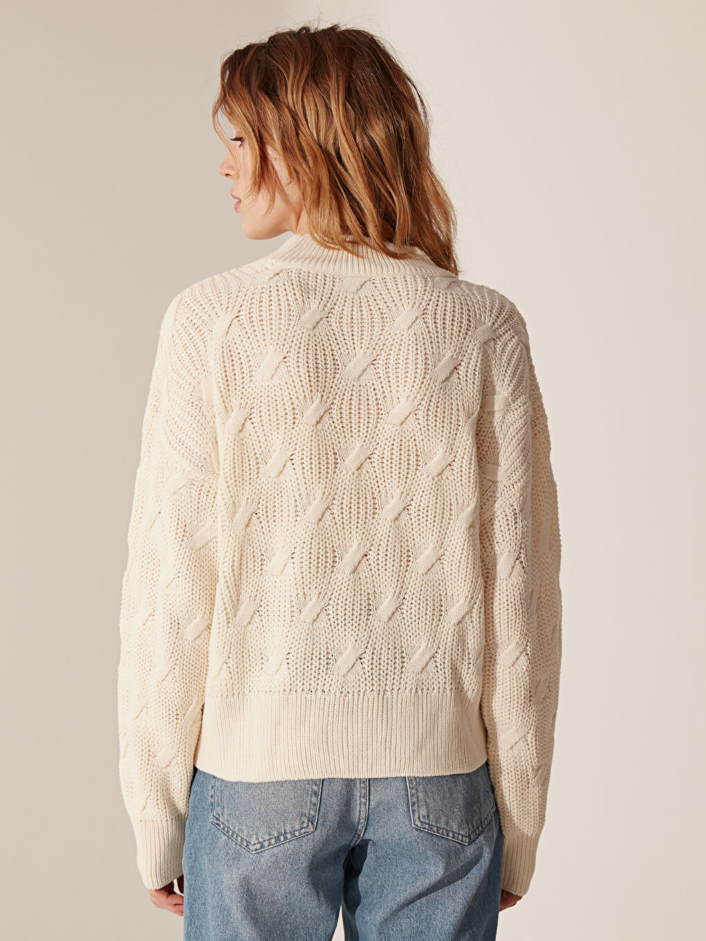 Selbstgemusterter Strickpullover-3