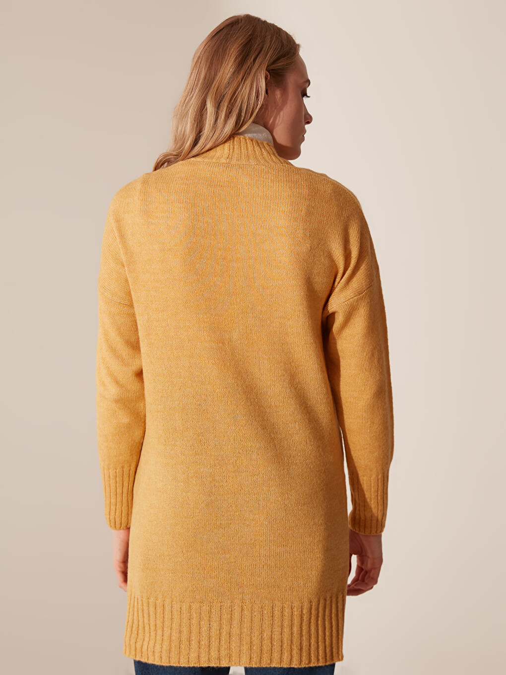 Long Sleeve Women's Pocket Knitwear Cardigan-1