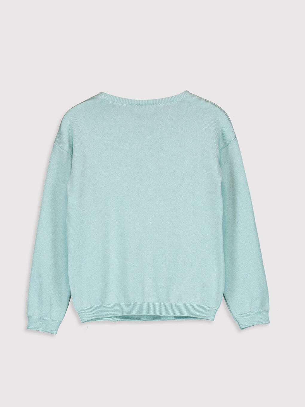 Girl's Figured Lightweight Tricot Jumper-1