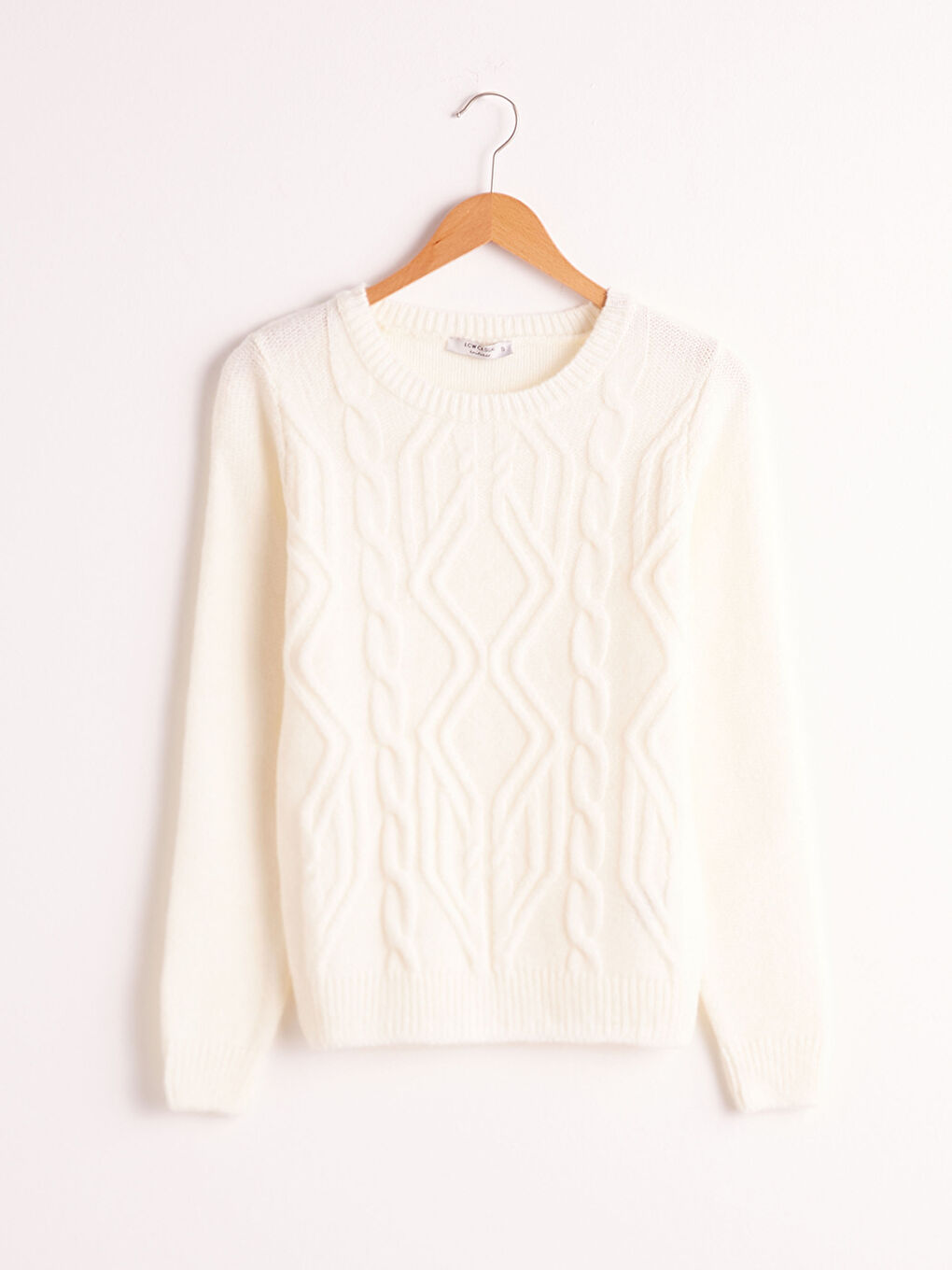 Self-Patterned Tricot Jumper-7