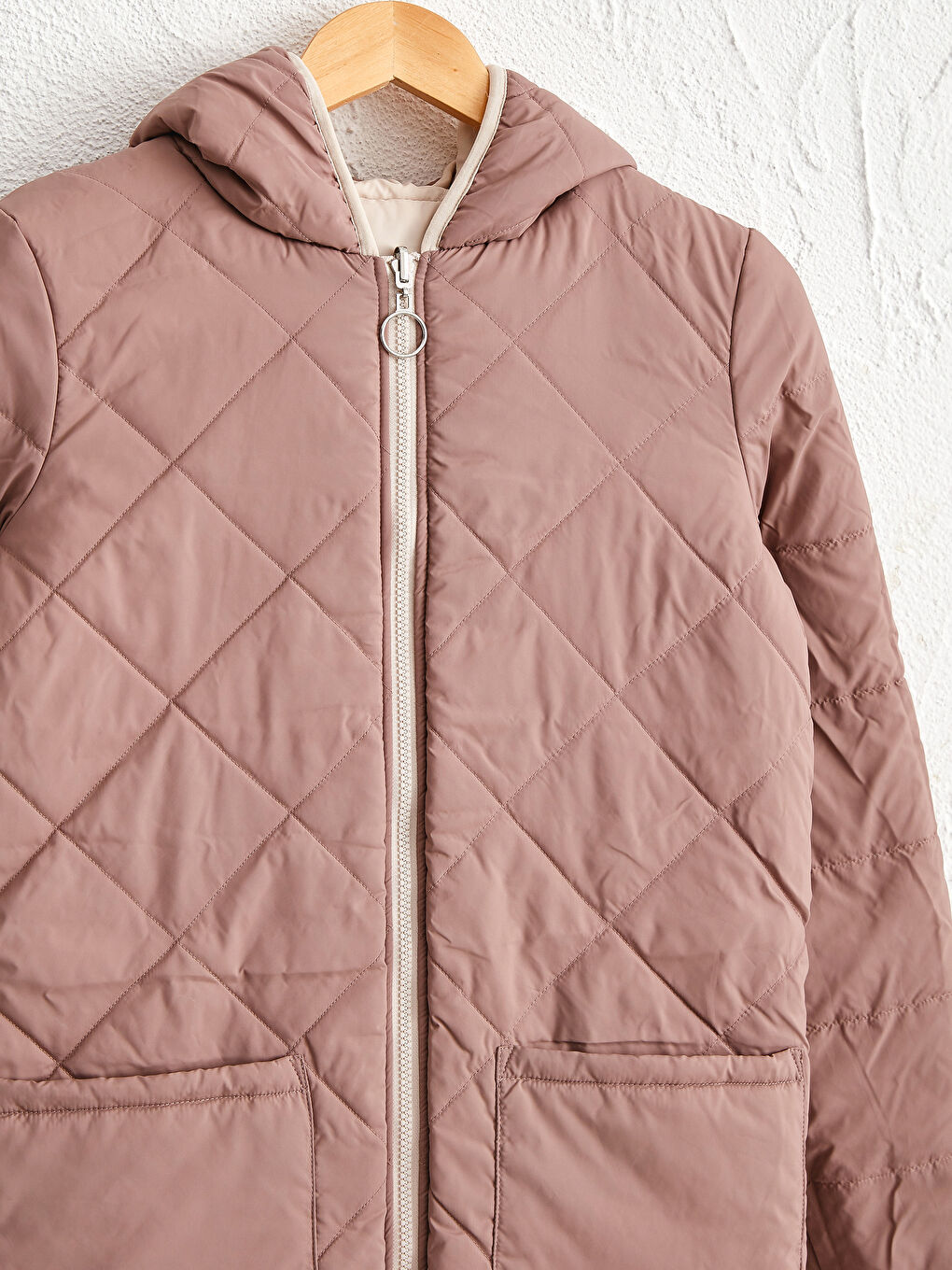 Veste longue matelassée-5