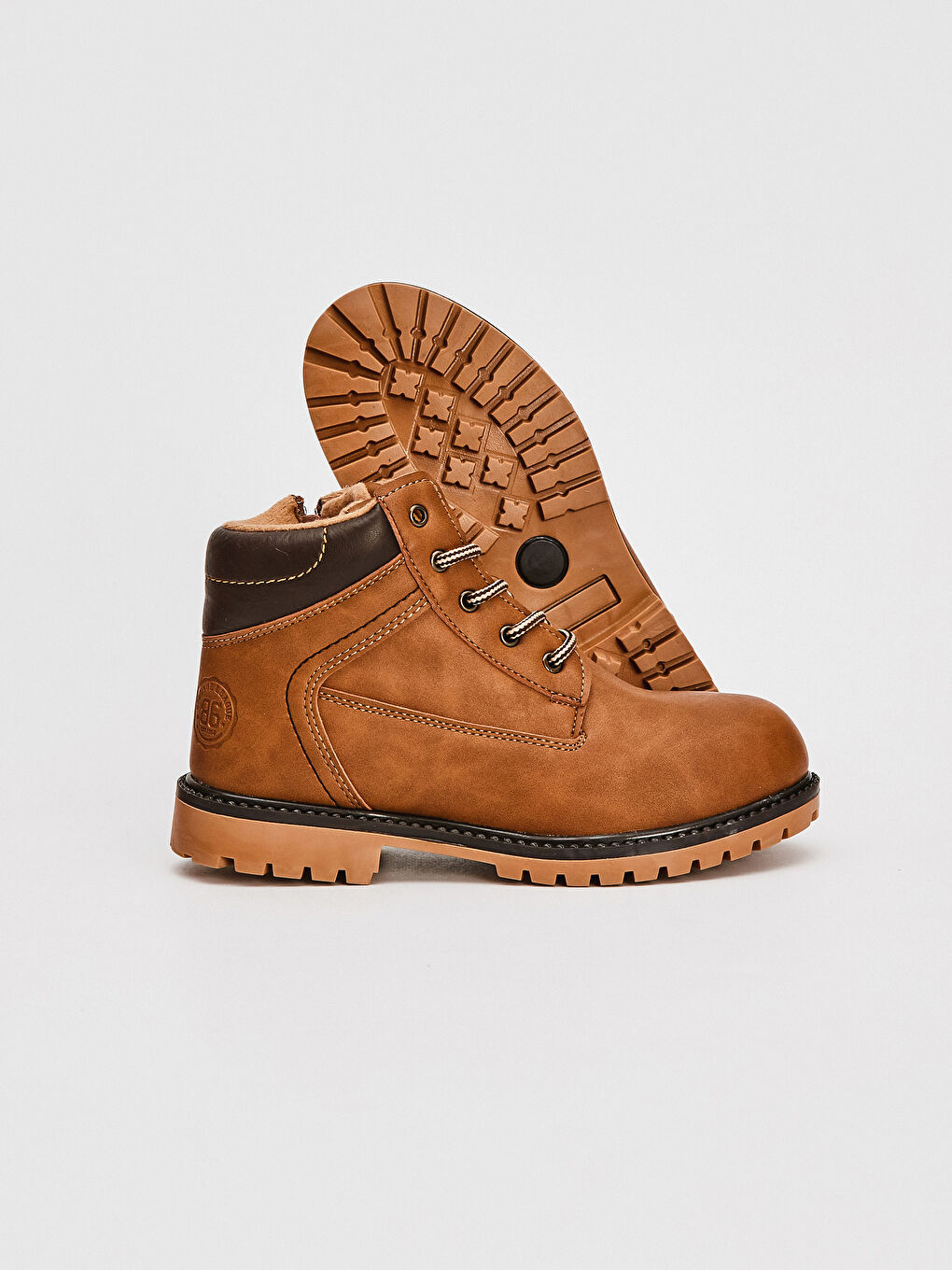 Kahverengi Erkek Çocuk Bağcıklı Bot-2