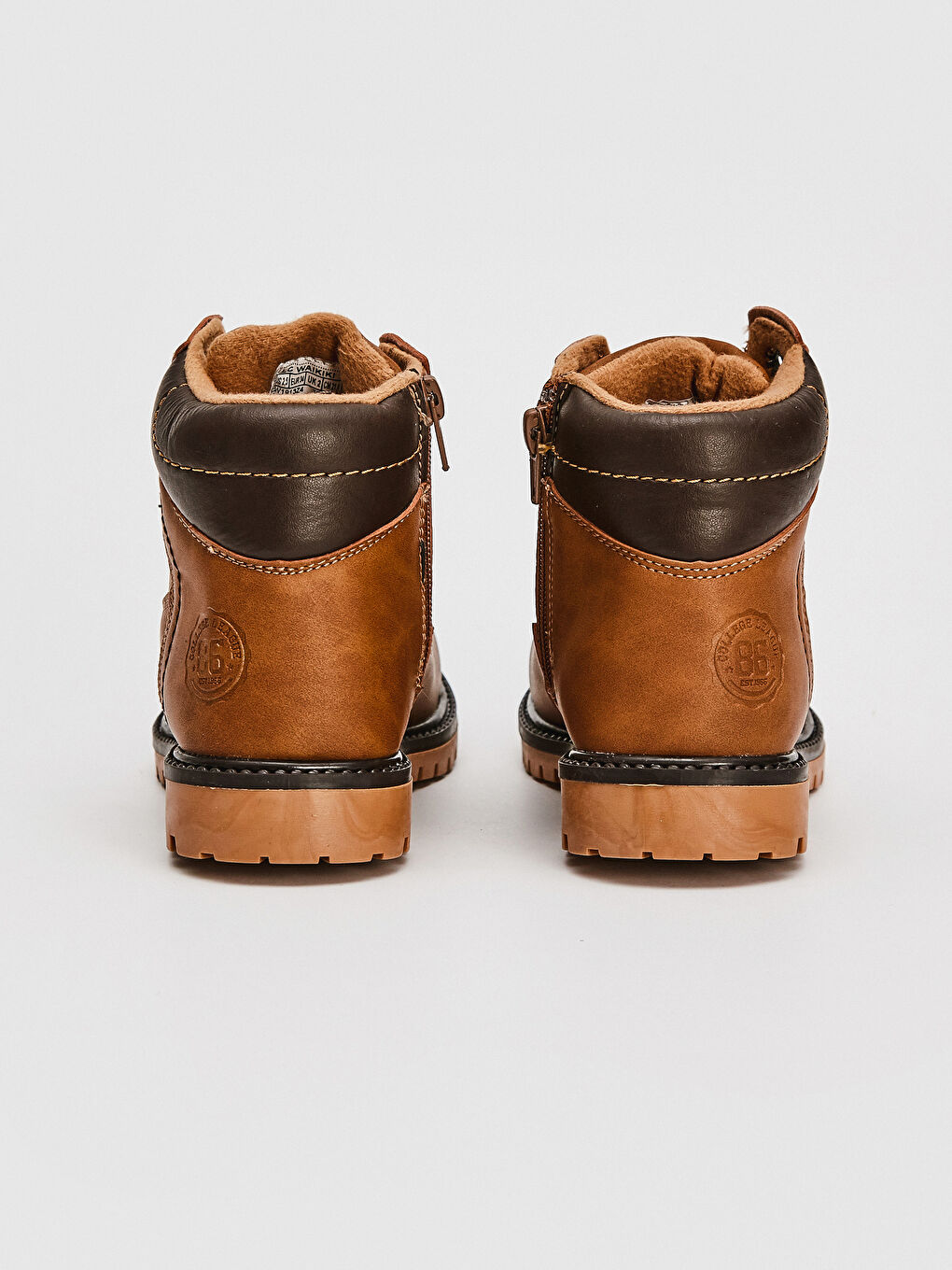 Kahverengi Erkek Çocuk Bağcıklı Bot-3