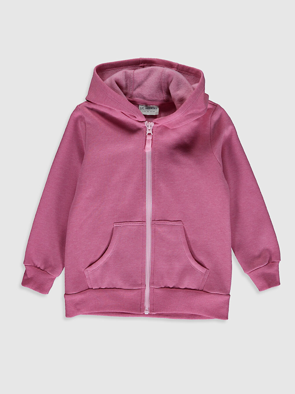 Sweat à capuche zippé pour fille