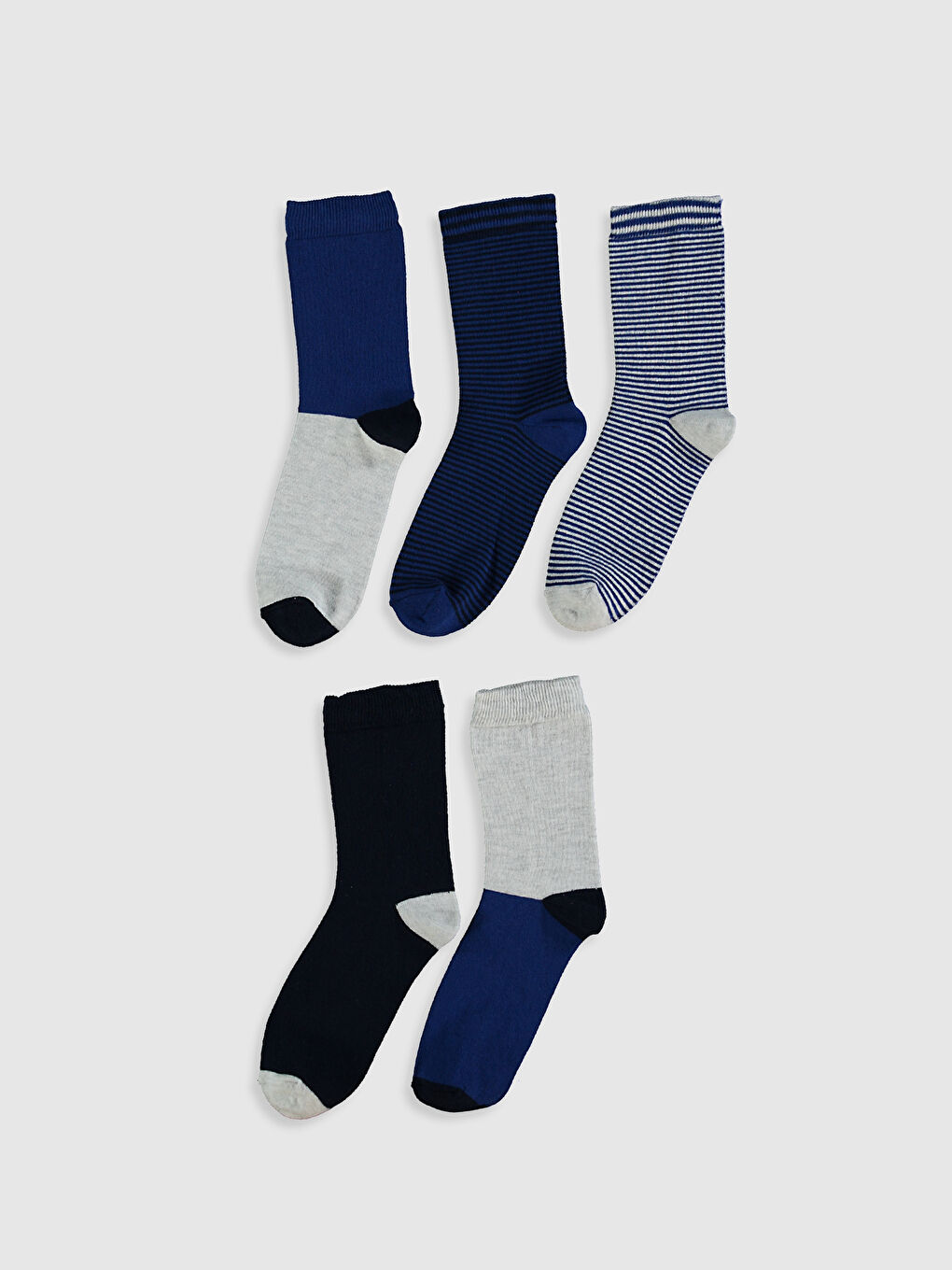 Boys Ankle Socks 5 Pack-1