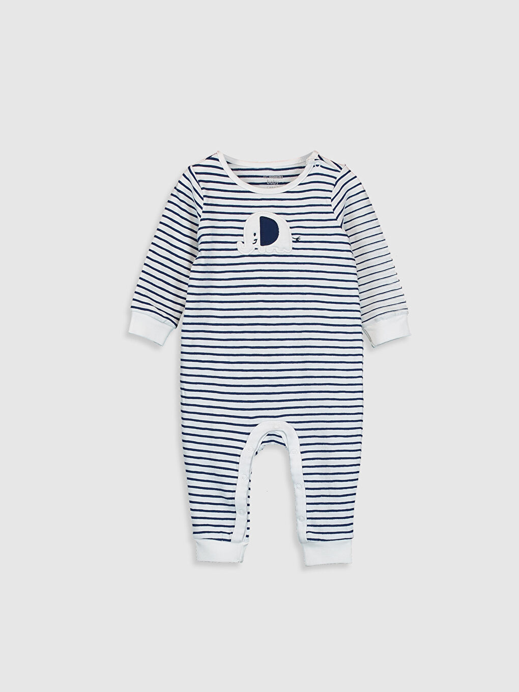 Baby Boy’s Striped Jumpsuit