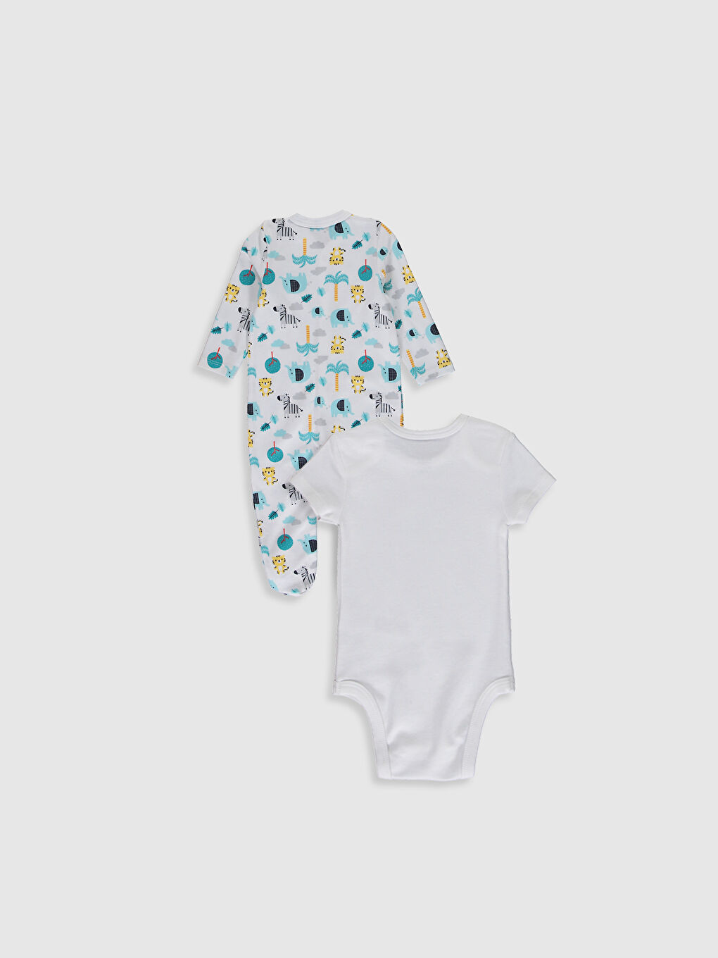 LCW baby Комплект за изписване на бебе момче с принт -0W2102Z1-LU7