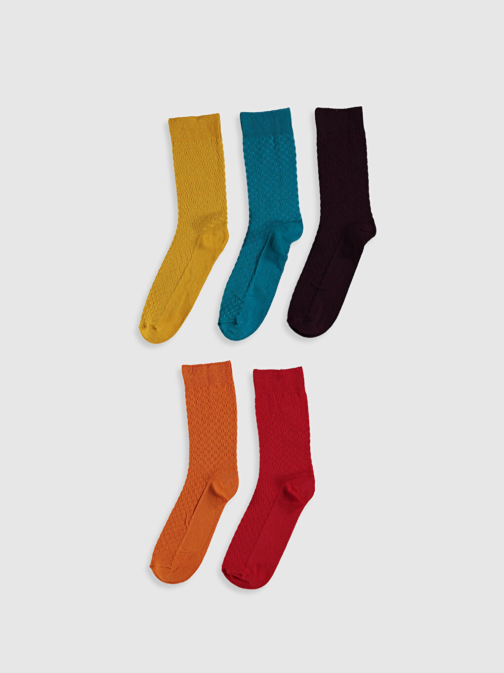 Karışık Erkek Soket Çorap 5'li-1