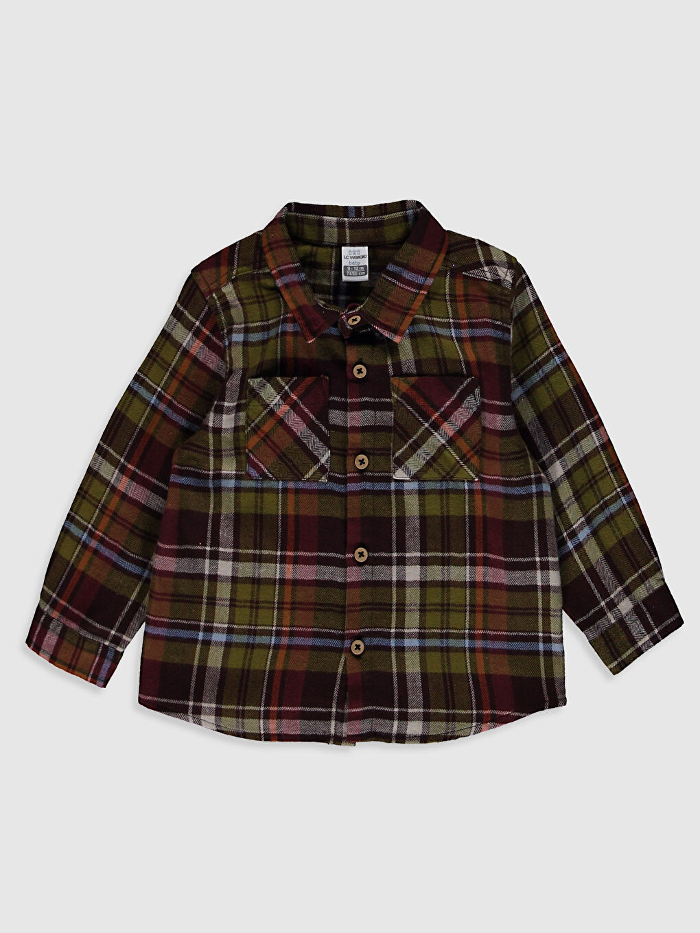 Сәбилерге арналған торлы фланель жейде