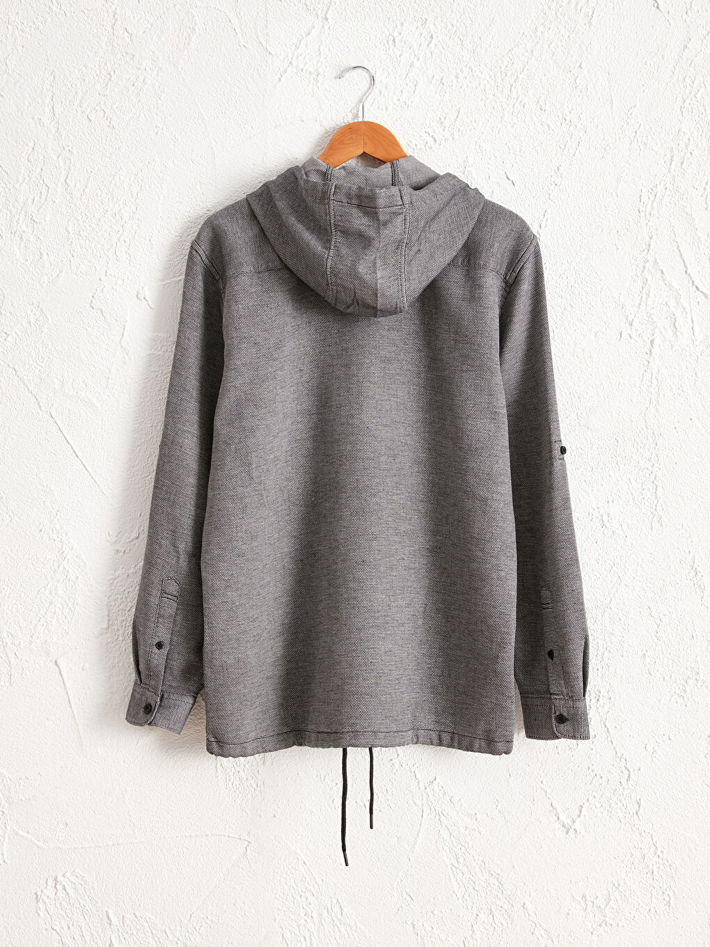 Түзу пішімді твил мақта жейде-2