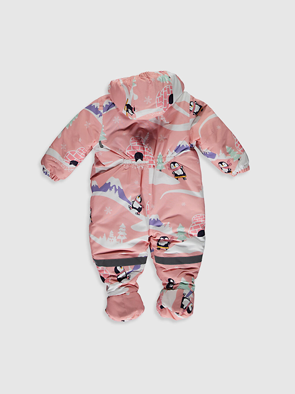 Яке Астронавт С Принт За Бебе Момиче-1