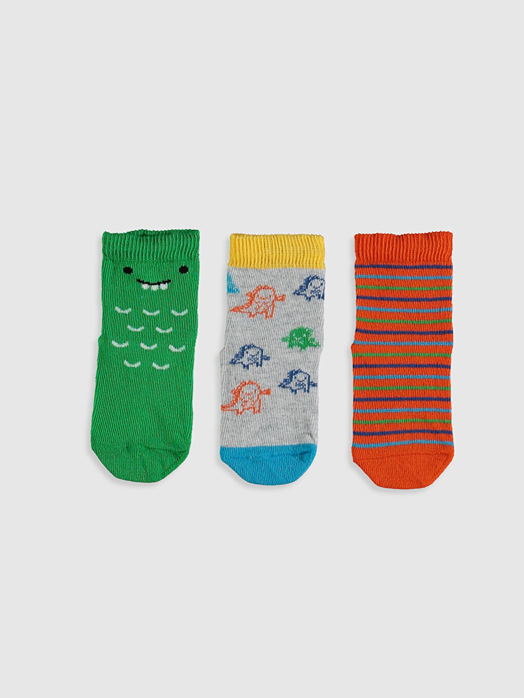 3-pack Baby Boy’s Ankle Socks-1