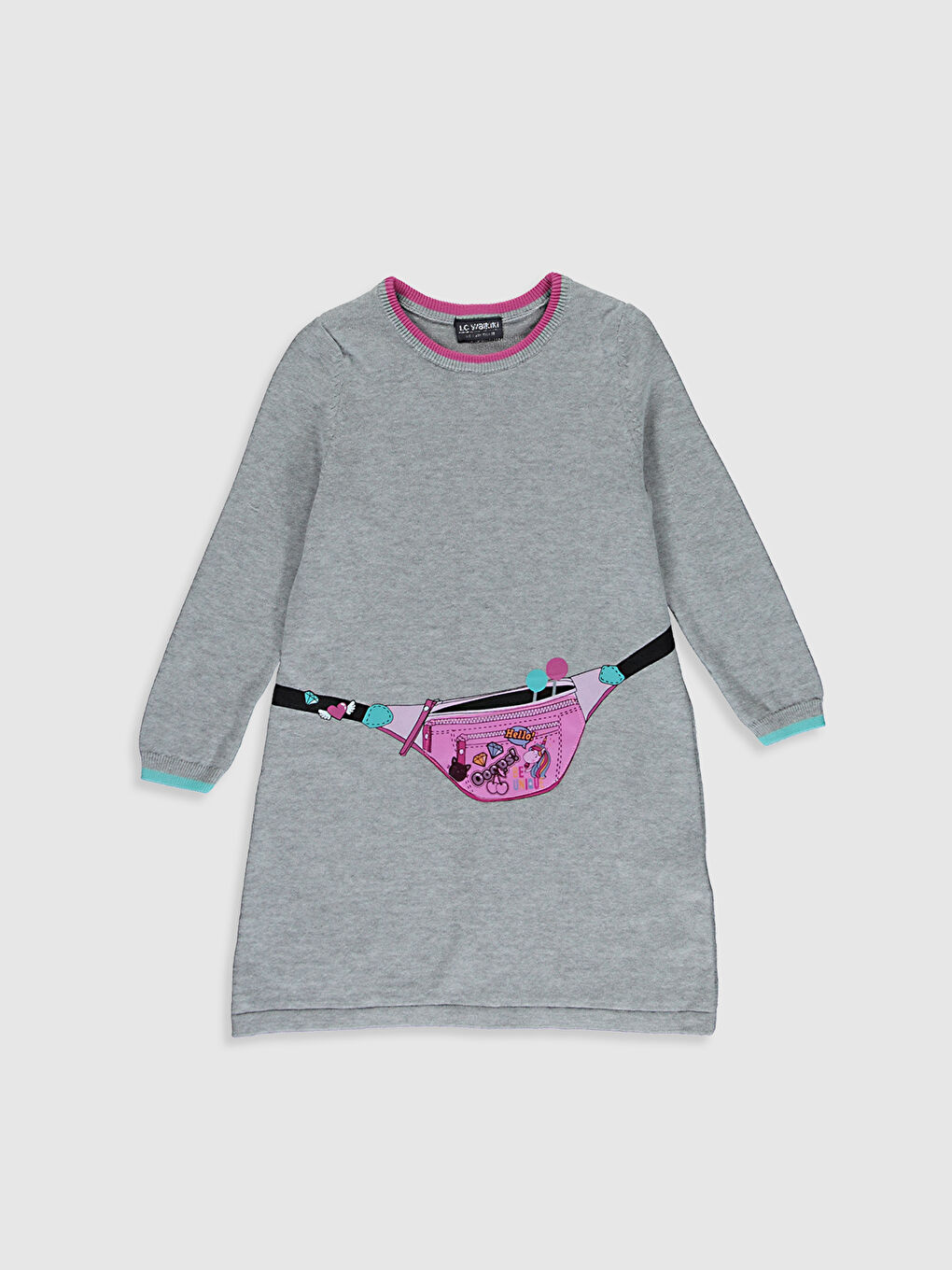 Трикотажное платье для девочки