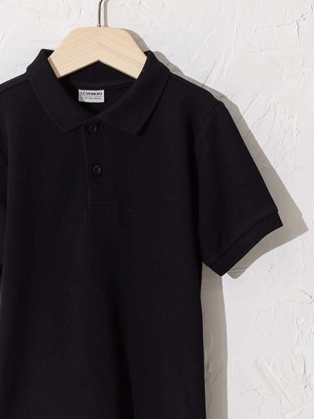 T-shirt Basique en Coton à Col Polo pour Garçon-2