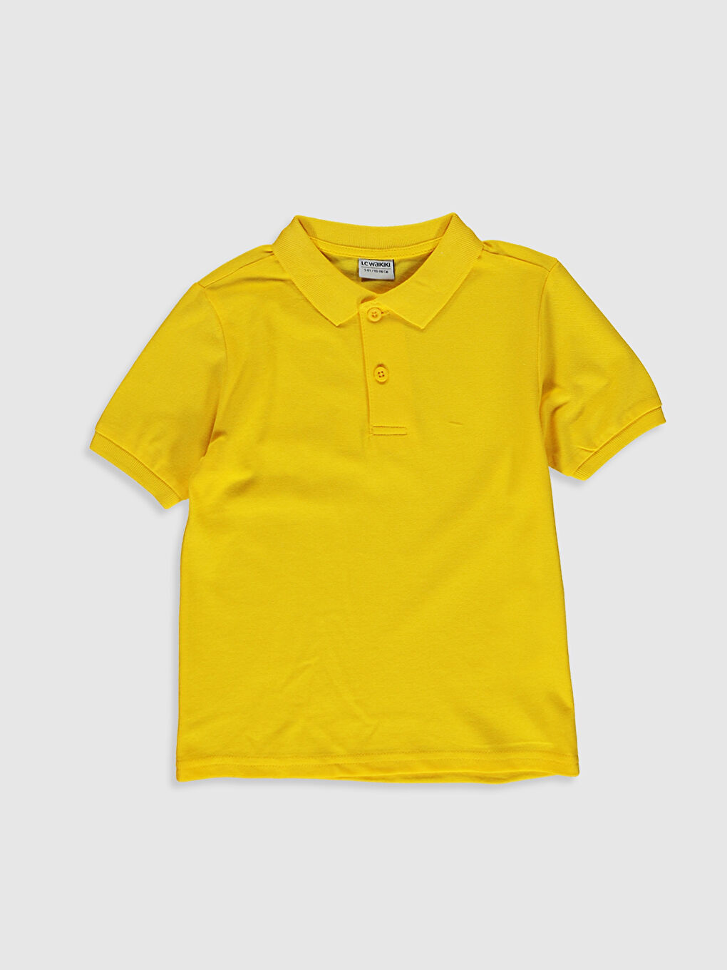 Boy's Polo Neck Basic Cotton T-Shirt