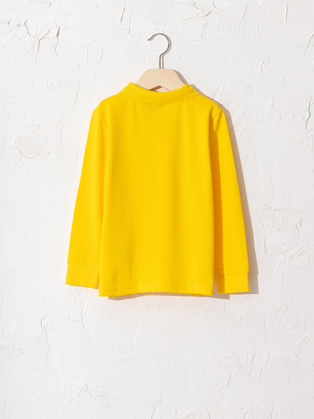 Boy's Polo Neck Basic Cotton T-shirt-1