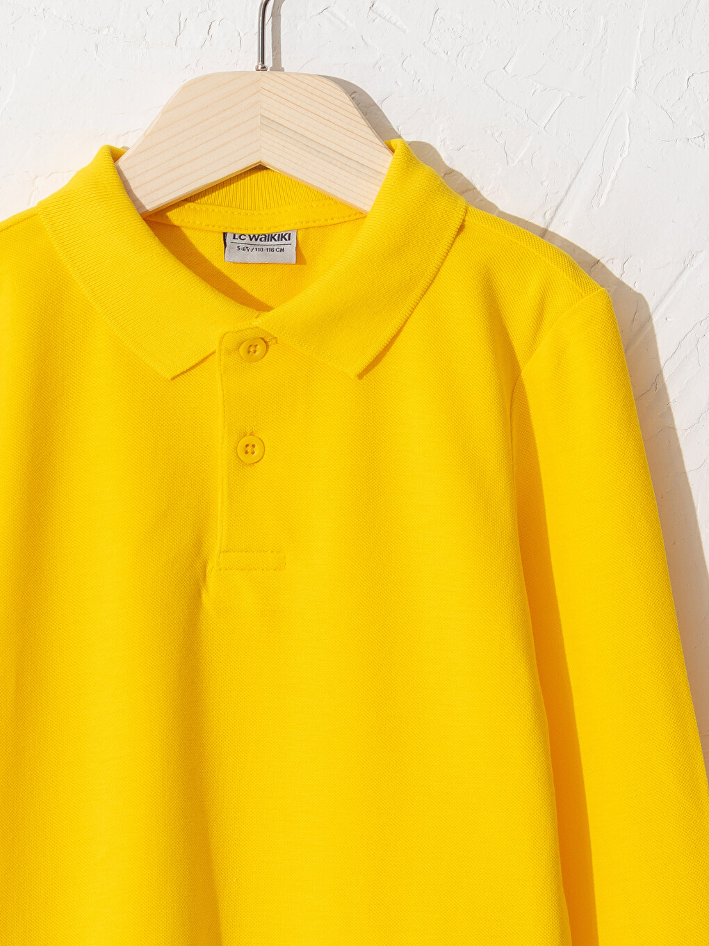 Boy's Polo Neck Basic Cotton T-shirt-2