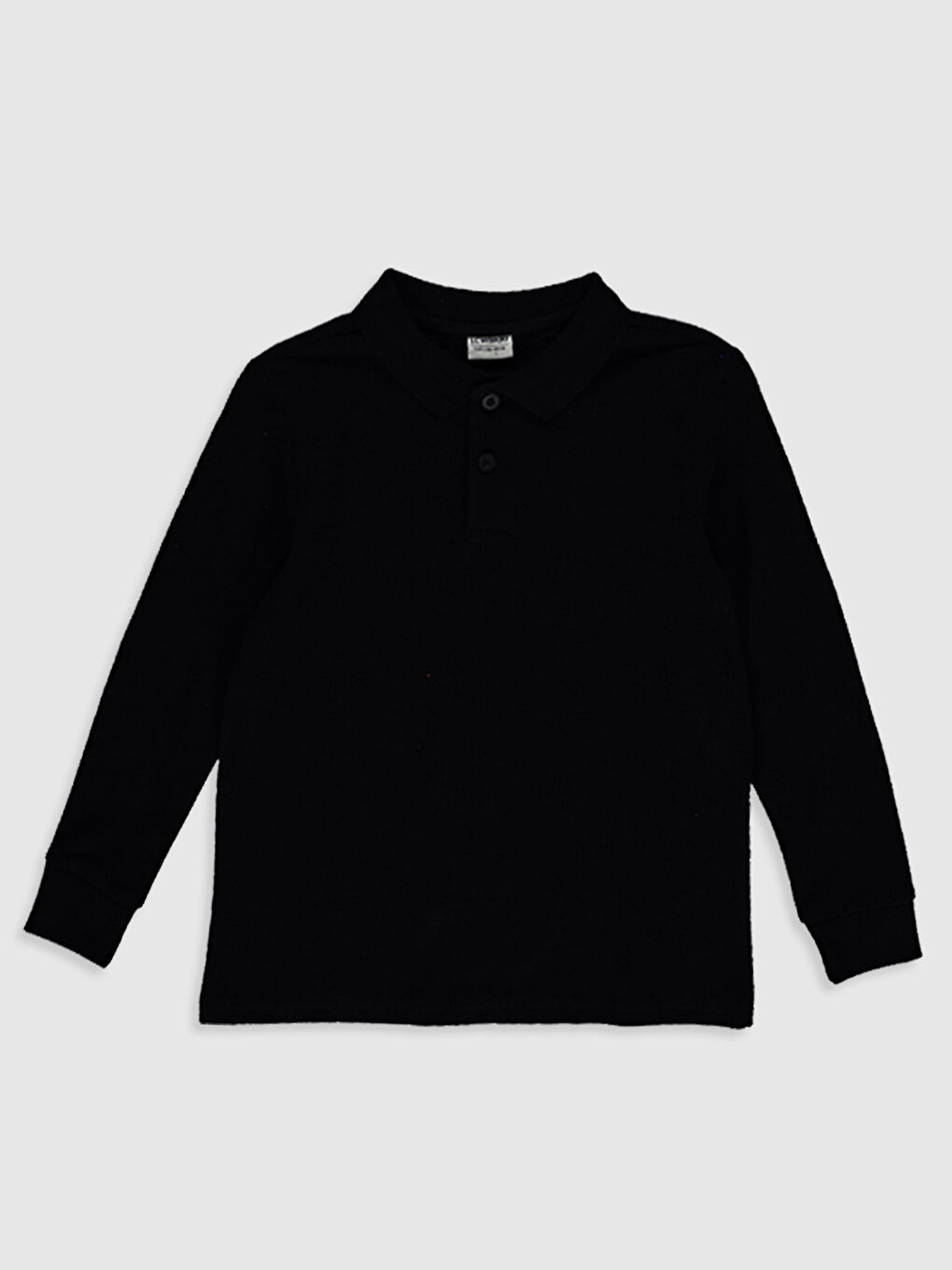 Boy's Polo Neck Basic Cotton T-Shirt