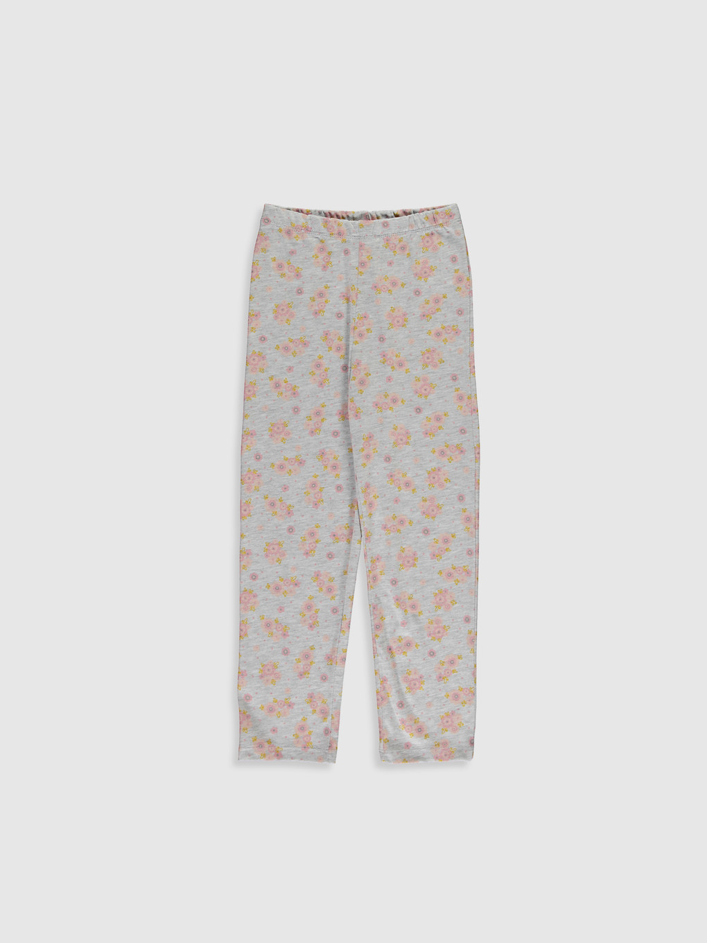 Pembe Kız Çocuk Baskılı Pijama Takımı-3