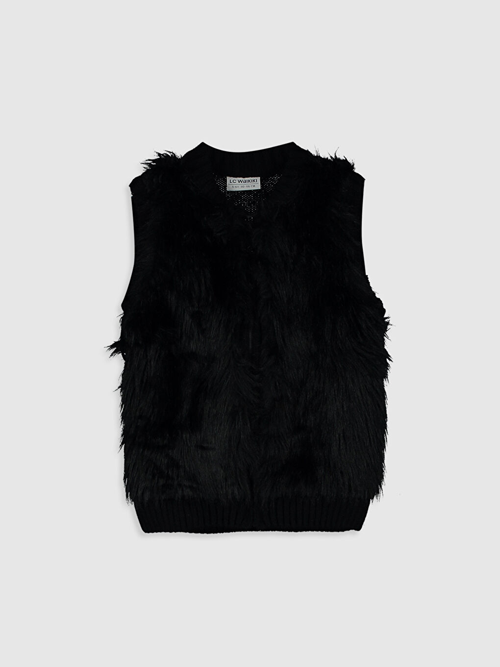 Қыздарға арналған қалың трикотаж жилет