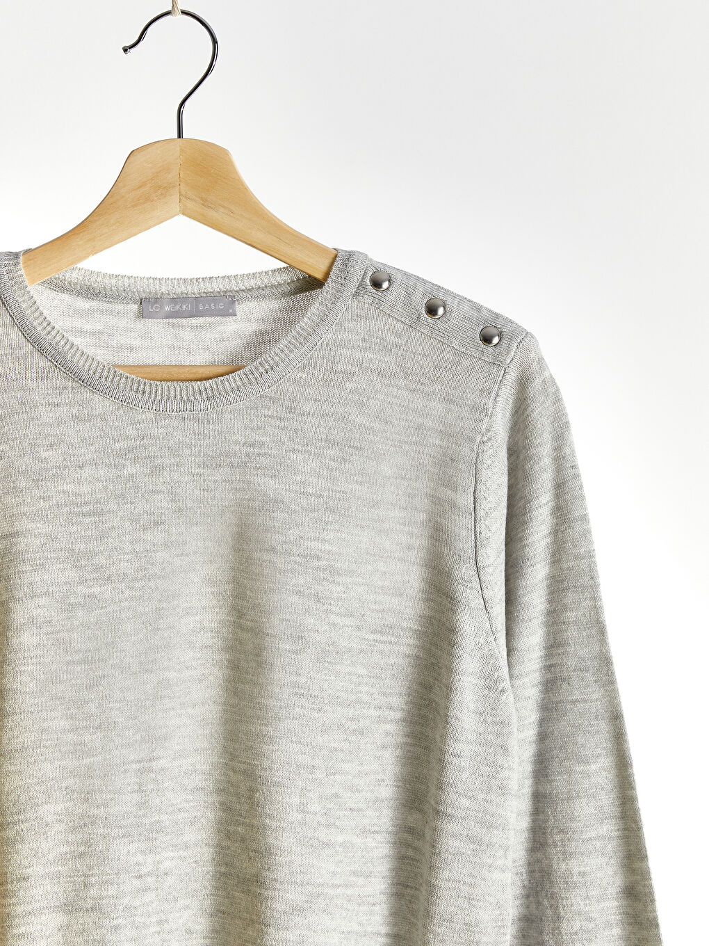 Crew Neck Long Sleeve Women's Tunic