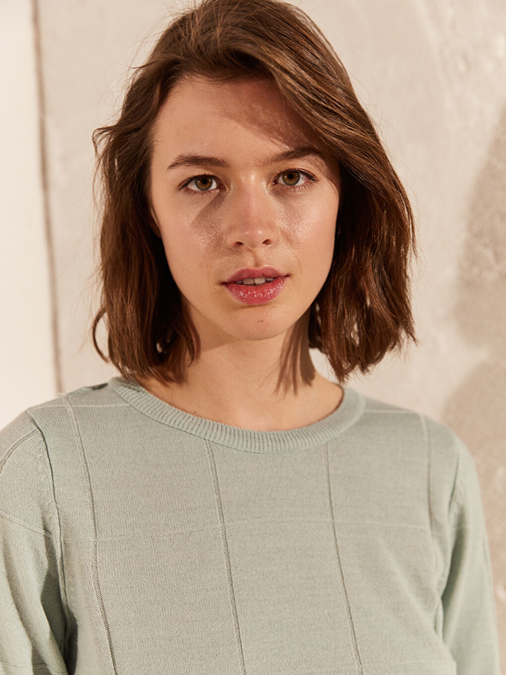 Pull-over léger en tricot à motifs-2