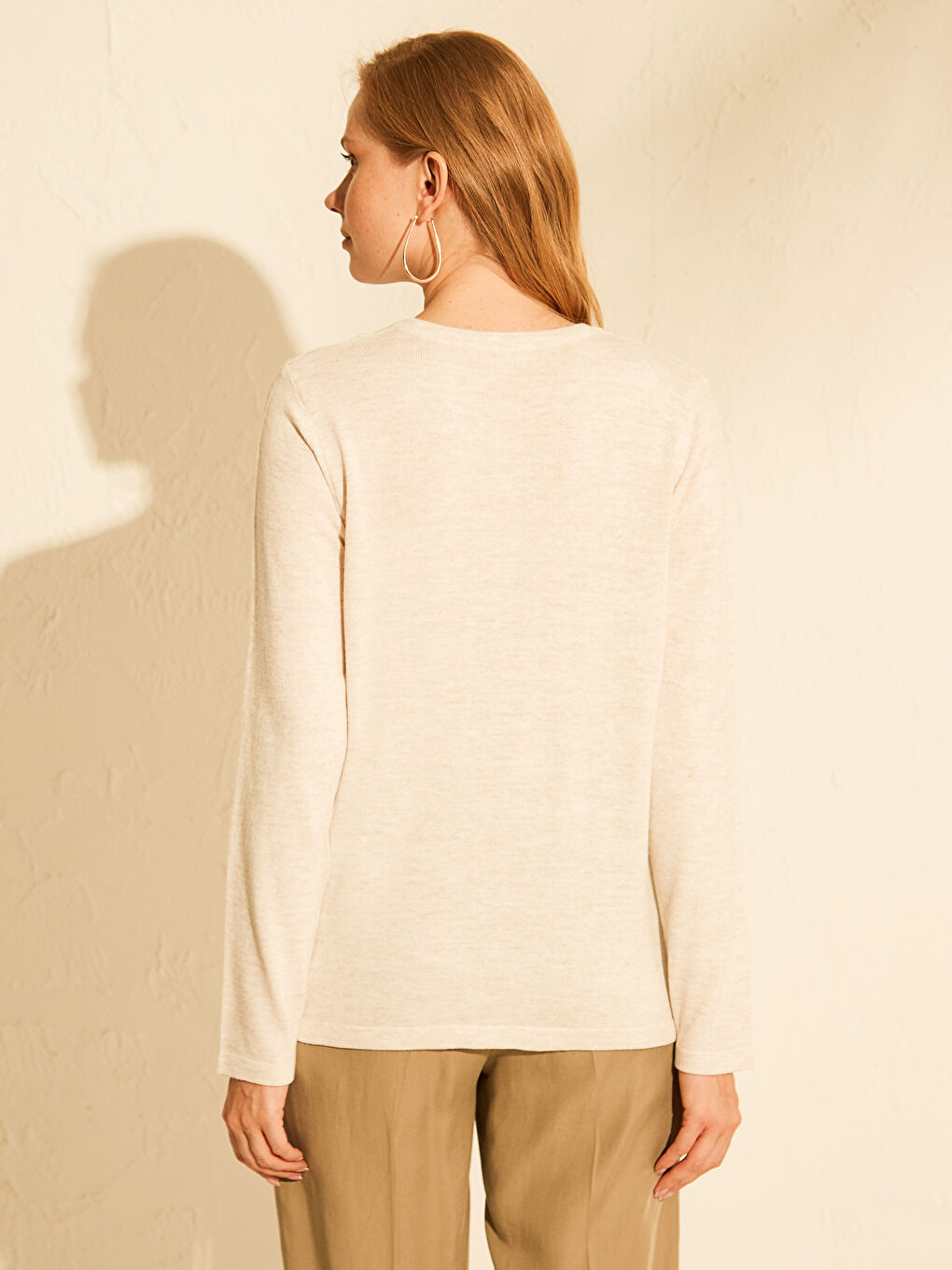 LCWAIKIKI Basic Woman ECRU Cardigan -0W2492Z8-FDV
