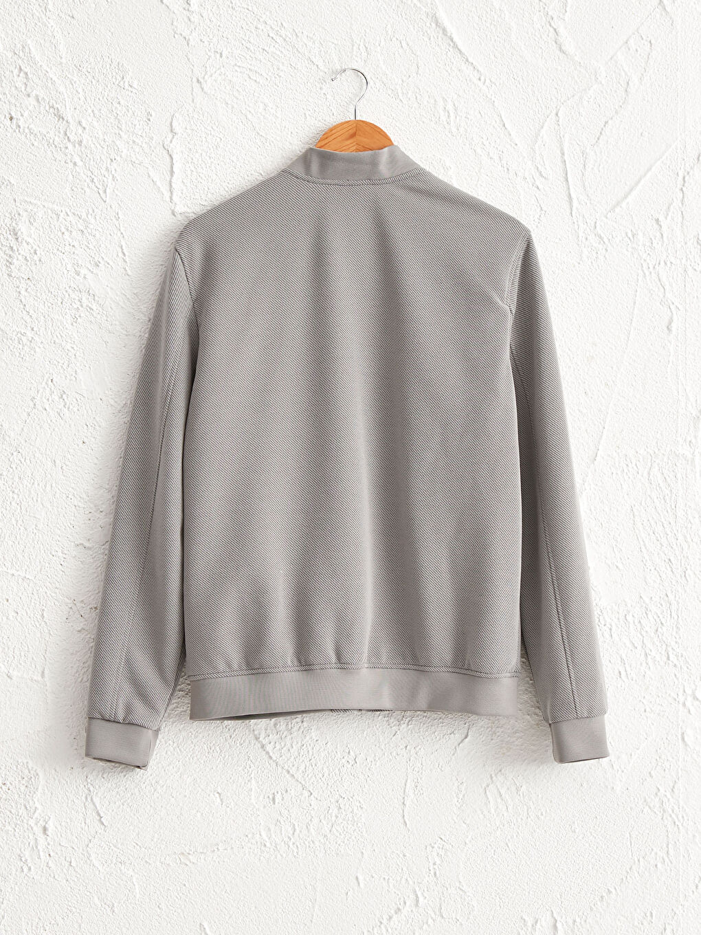 Standard Pattern College Collar Slim Men's Coat-8