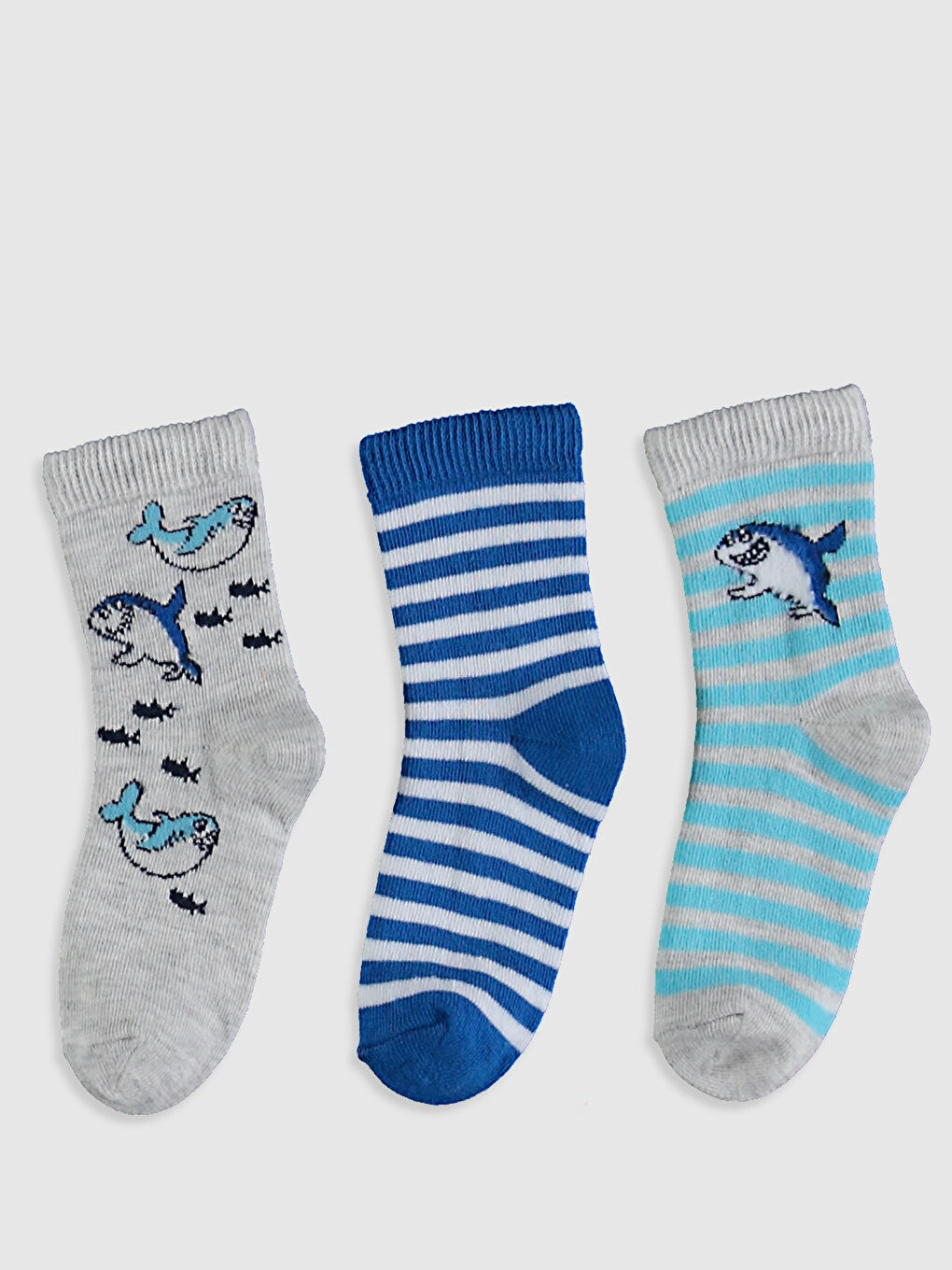LCW baby 3-pack Baby Boy’s Ankle Socks -0W2610Z1-CRA