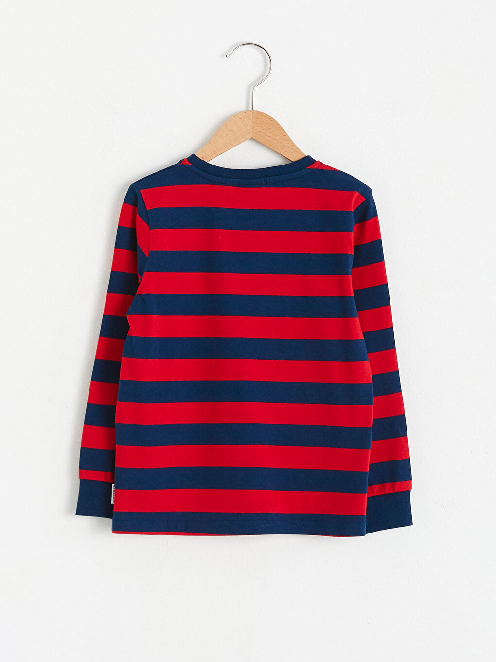 تي شيرت ولادي قطن مخطط-1