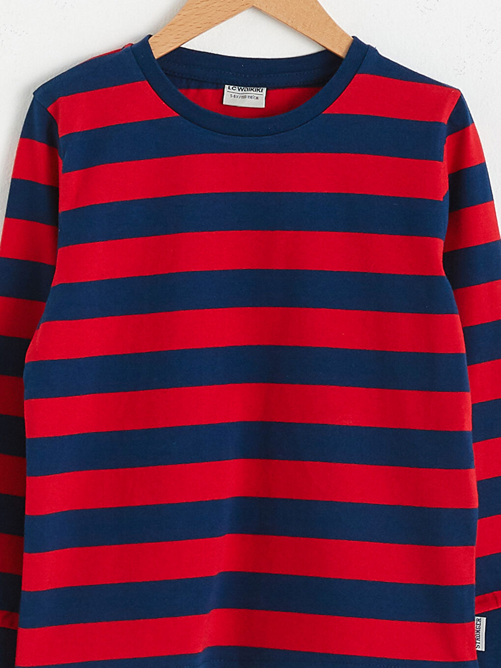 تي شيرت ولادي قطن مخطط-2