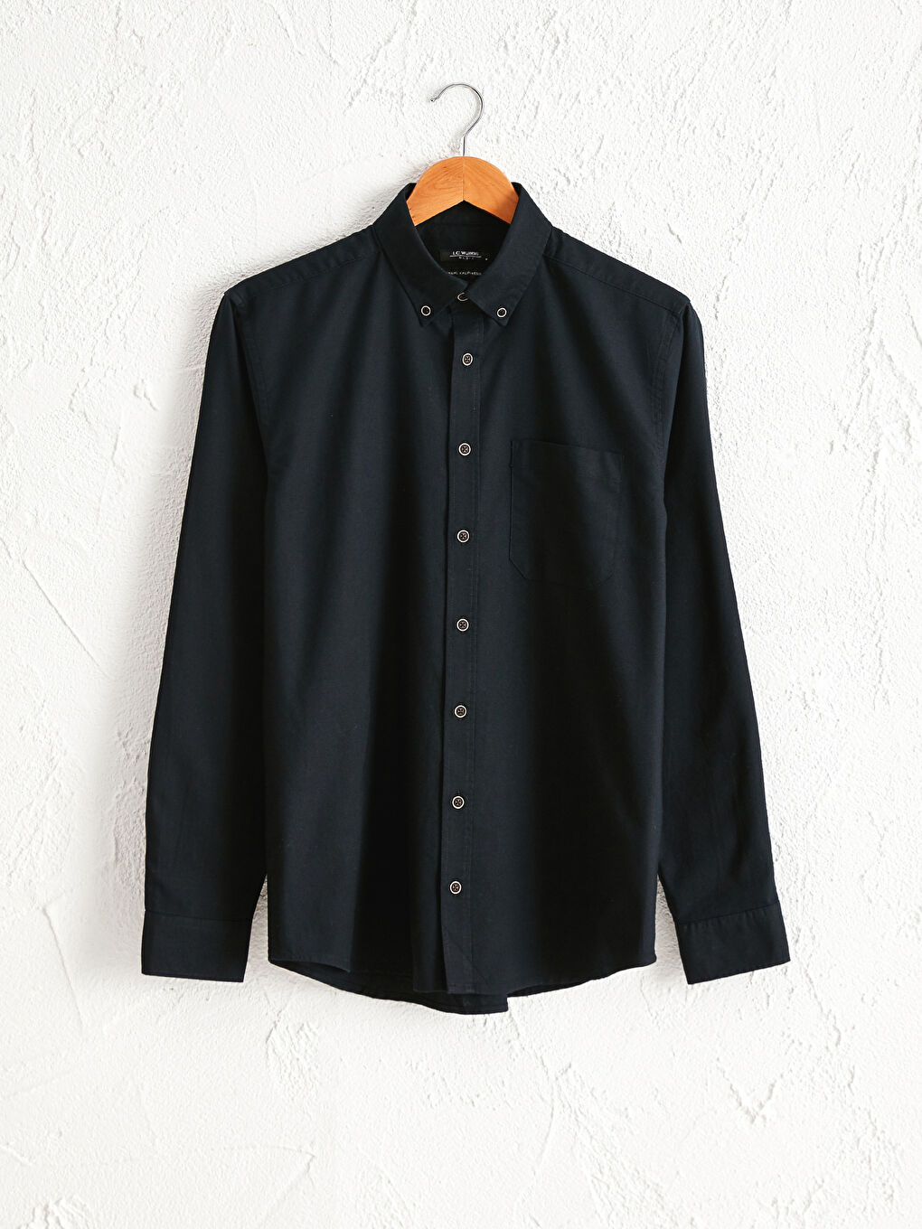 Chemise Oxford à Manches Longues Coupe Régulière
