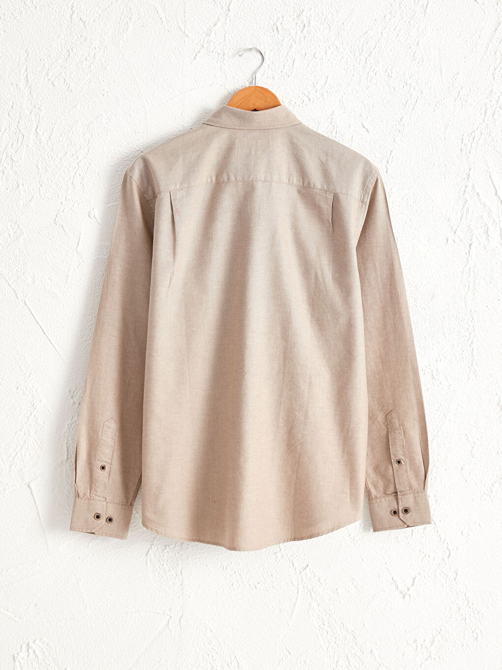 Chemise Oxford à Manches Longues Coupe Régulière-1