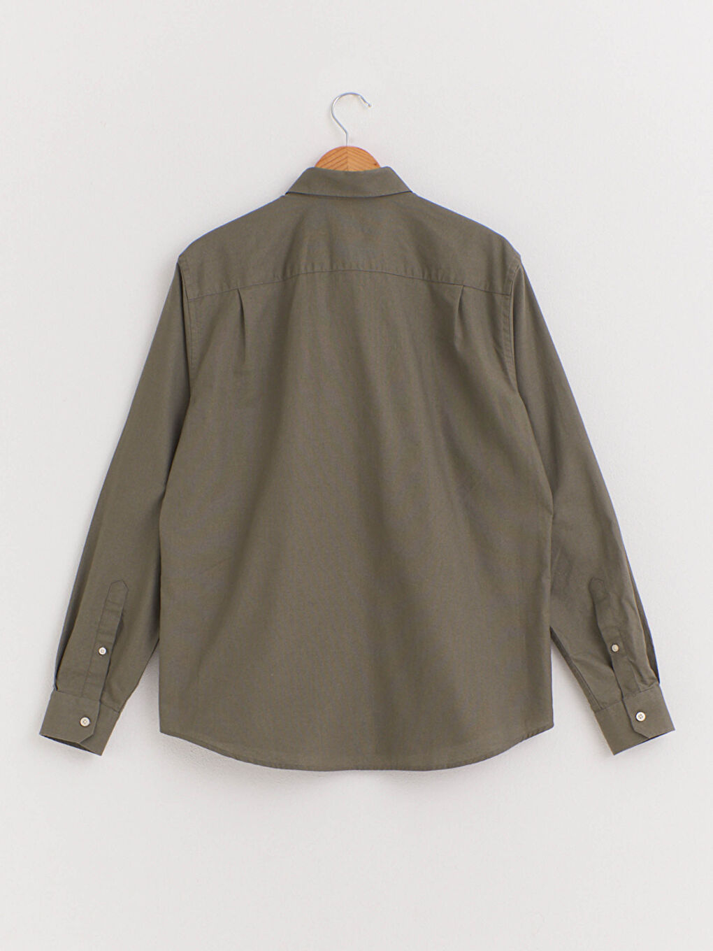 Chemise Oxford à Manches Longues Coupe Régulière-1