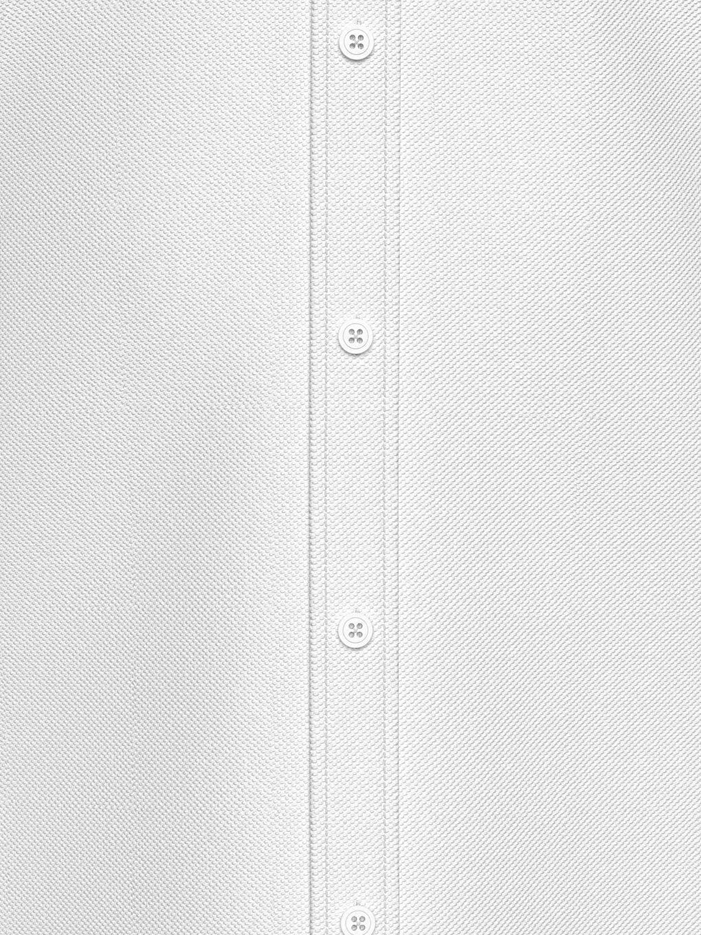 Beyaz Regular Fit Uzun Kollu Oxford Gömlek-2