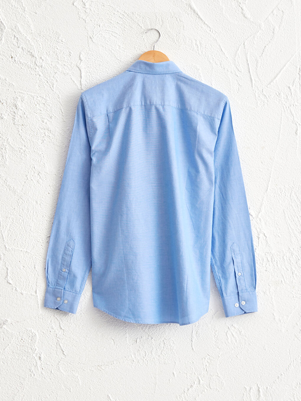 LCWAIKIKI Basic Regular Fit Langarm Oxford-Hemd -0W2655Z8-CTD