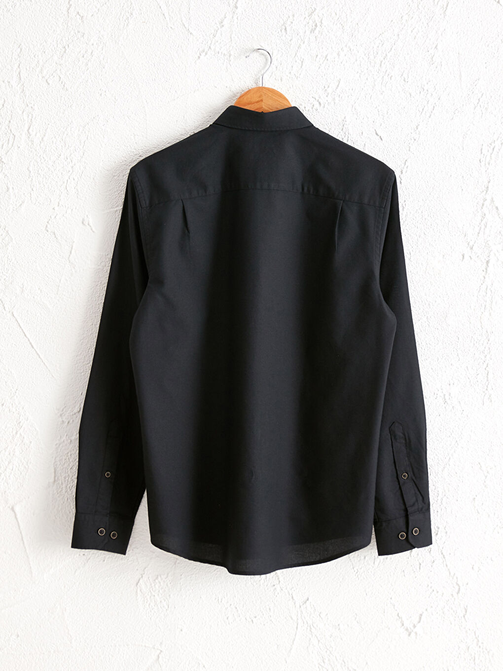 Chemise Oxford à Manches Longues Coupe Régulière-1