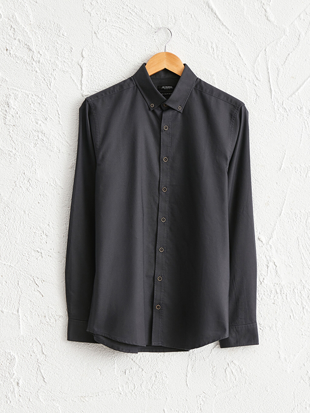 Slim Fit Long Sleeve Oxford Shirt
