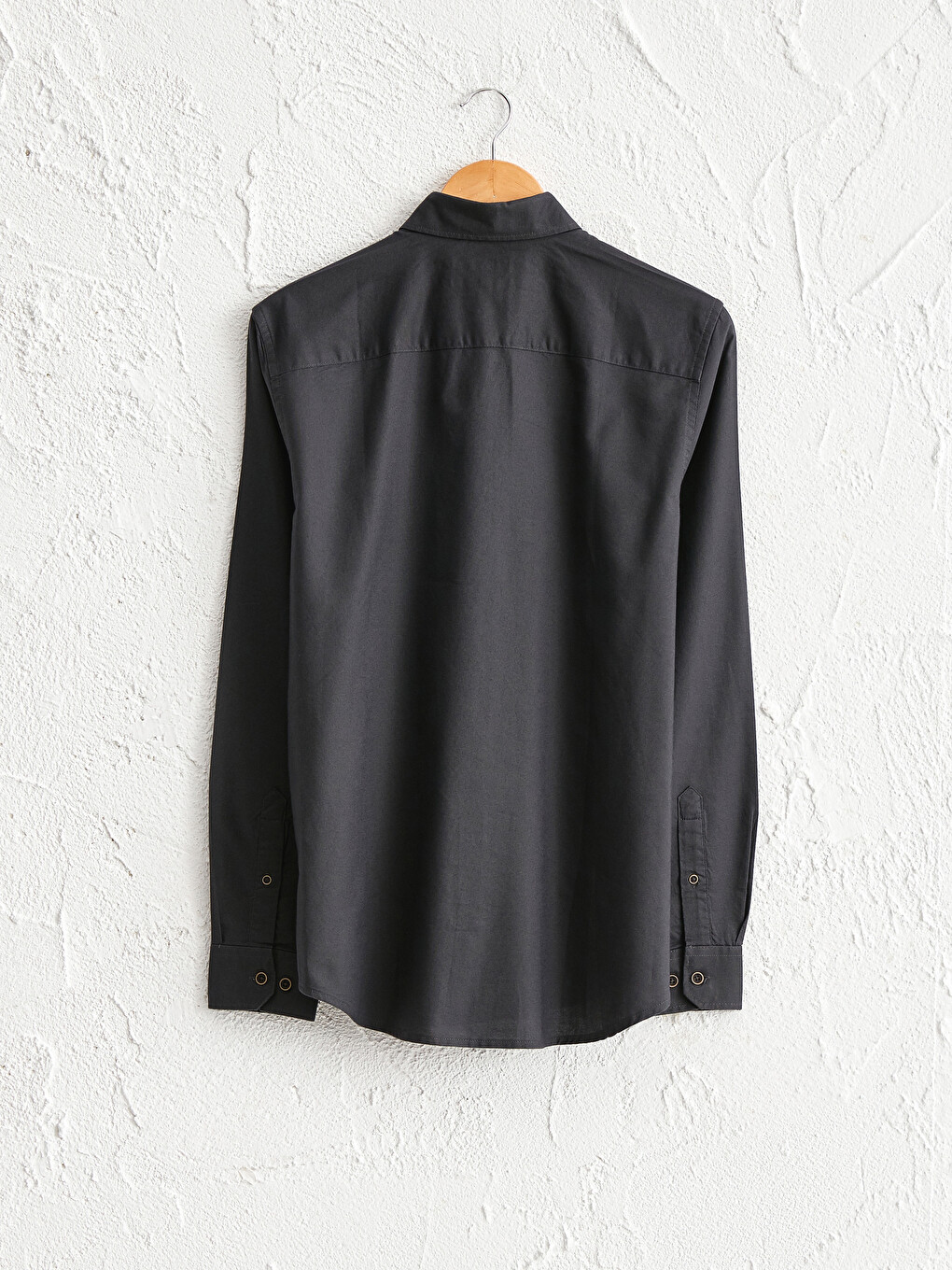 Slim Fit Long Sleeve Oxford Shirt-1